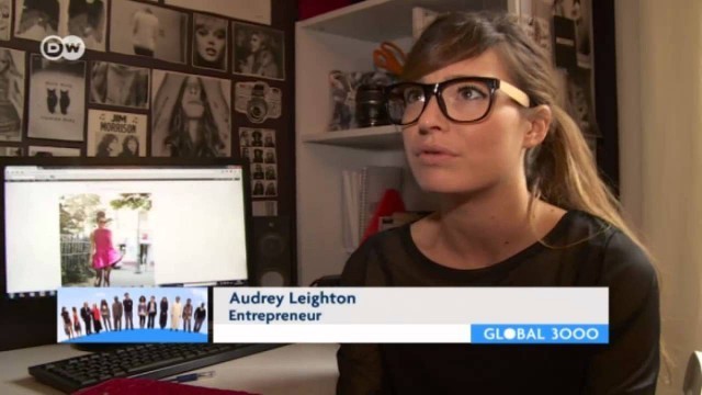 'Fashion Online - the blogger Audrey Leighton | Global 3000'