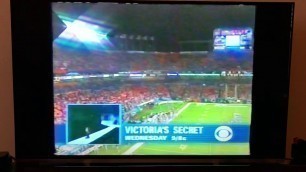 'NFL On CBS Victoria’s Secret fashion show promo Ravens Dolphins (read description)'