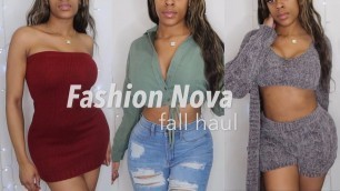 'FASHION NOVA FALL TRY ON HAUL 2021 | ESSENTIAL PIECES YOU NEED | ft DOSSIER LUXURY FRAGRANCES'
