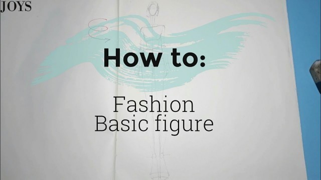 'Fashion Illustration | Basic Figure/ Croquis | Timelapse part 1'