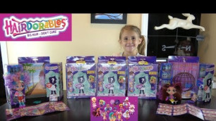 'New Hairdorables - Big Hair Don\'t Care - Fashion Dolls - Unboxing Blind Boxes - Super Cute!'