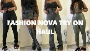 'FASHION NOVA TRY ON HAUL! THE BEST FITTING AFFORDABLE JEANS'