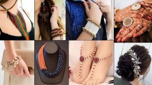 'Trendy! Girls Fashion Jewelry Making Ideas For  CropTop, Sarees & GownDresses'