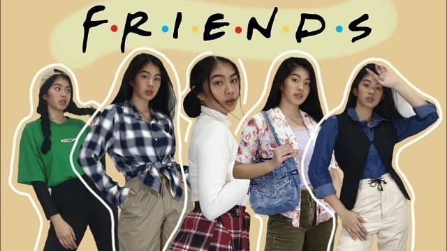 FRIENDS LOOKBOOK *all 6 characters* / 90's fashion ☕️ | Camille Villa
