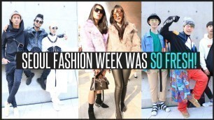 'Seoul Fashion Week 2018: Korean Street Style'
