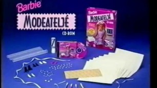 'Barbie Reklam (1996) - Barbie Modeateljé CD-Rom'