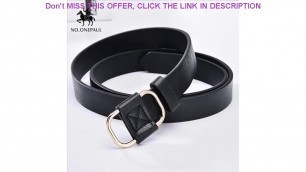 NO.ONEPAUL New fashion designer design ladies luxury brand belt authentic leather ladies trend ret