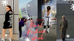 'Seoul Fashion Week | Event Vlog+ interview with two models'
