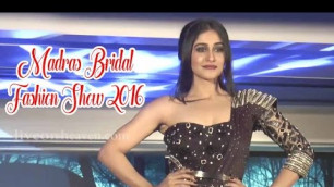 'Regina Cassandra, Arjun Kapoor, Sanchita Shetty Walks Fatiz Ramp | Madras Bridal Fashion Show 2016'