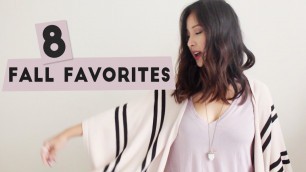 '8 FALL Fashion Faves + Mini Haul | Zara/UO/ASOS'