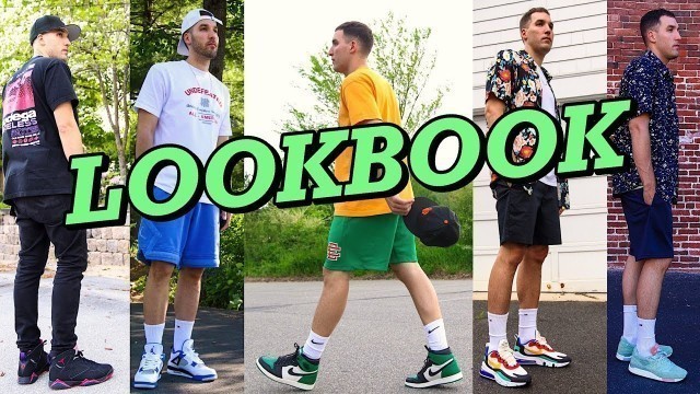 'SUMMER LOOKBOOK - HOW TO STYLE SNEAKERS IN THE SUMMER - NIKE - JORDANS - NEW BALANCE'