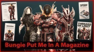 'I Was In Destiny 2\'s Official Fashion Magazine!'