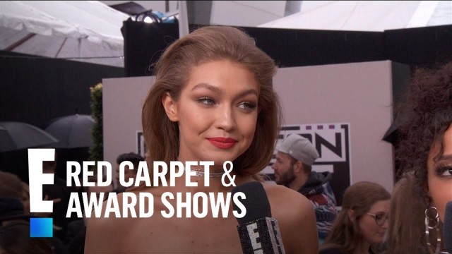 'Gigi Hadid Stuns at 2016 American Music Awards | E! Red Carpet & Award Shows'
