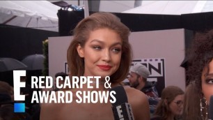 'Gigi Hadid Stuns at 2016 American Music Awards | E! Red Carpet & Award Shows'