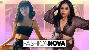 'We Try the Most Revealing Clothes from Fashion Nova'