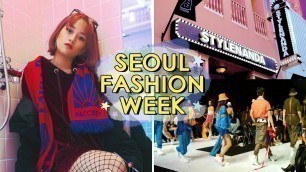 'I Went To Seoul Fashion Week 2018 | 서울 패션'