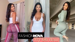 'Super Cute Fashion Nova Try on Haul'