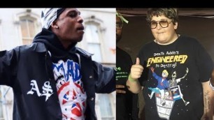 '#ASAPRocky and #AndyMilonakis freestyle in the streets 