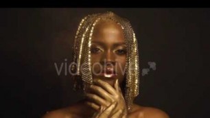 Enigmatic Magic African American Female Model - Stock Footage | VideoHive 16494675