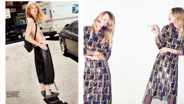 'Model Camille Rowe Wardrobe Malfunction | Victoria\'s Fashion Show'