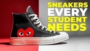'BEST SNEAKERS FOR SCHOOL | 6 Shoes Every Student Needs 2019 | Alex Costa'