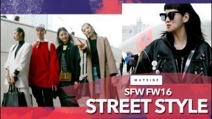 'Seoul Fashion Week Street Style FW16 | Mutzine'