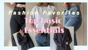 'FASHION FAVES | top basic fashion essentials // SveaMarie'