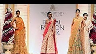 'Celebrity Models Showcase The Exquisite Gown Collections at India Bridal Fashion Week 2013 Part 1'