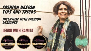 Interview with Fashion Designer, Jennifer Georges LearnWithSamita