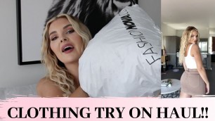 'Fashion Nova try on haul and honest review!'