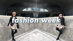 'i\'m intimidated by cool people! || seoul fashion week vlog'
