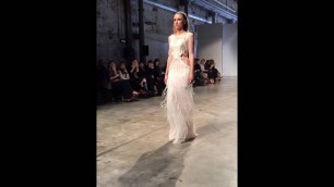 'Shabi & Israel - Beaded Gown at Australian Bridal Fashion Week (Slow Motion)'