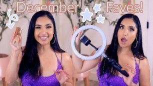 'December Faves! Fitness, Beauty, & Fashion!'