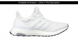 ☄️ adidas Men's Ultraboost Road Running Shoe, White/White/White, 9 M US