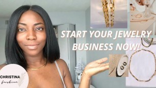 'How I started my Jewelry business with less than $500| How to start a jewelry business'