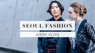 'Seoul Fashion Week Vlog'