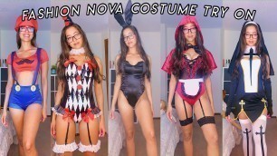 'Fashion Nova Halloween Costume Try On Haul 2021!!'