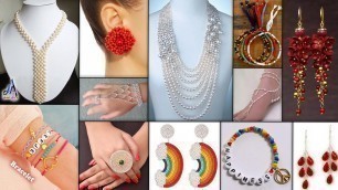 '12 Fashion Jewellery Making For Fancy & Designer Outfits!! DIY Daily Wear'