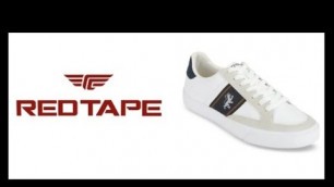 'Red Tape Men White Sneakers | Unboxing'