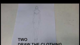 'Video Essay on Rendering a Fashion Croquis'