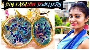 'Fashion Earrings Making | How to make earrings at home | DIY Jewellery'