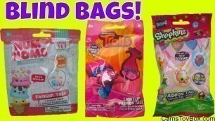 'Trolls Light Up Fashion Tags Num Noms Shopkins Blind Bags Bulls I Toy Surprise Toys for Kids Fun'
