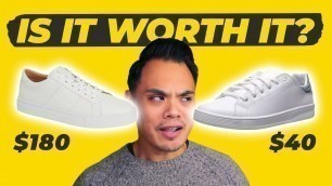 'BEST White Leather Sneakers: Is it worth it to spend more? (GREATS Royale review) • Effortless Gent'