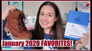 'MY JANUARY 2020 FAVES! Planner, Beauty, Fashion, Netflix, Podcast & More! | My 2020 No Buy Year'