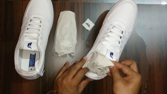 'Hoopers | White Sneakers | Unboxing'