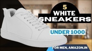 'White Sneakers for men | Best sneakers for men | Sports & loafers shoes, white shoes starting at 399'