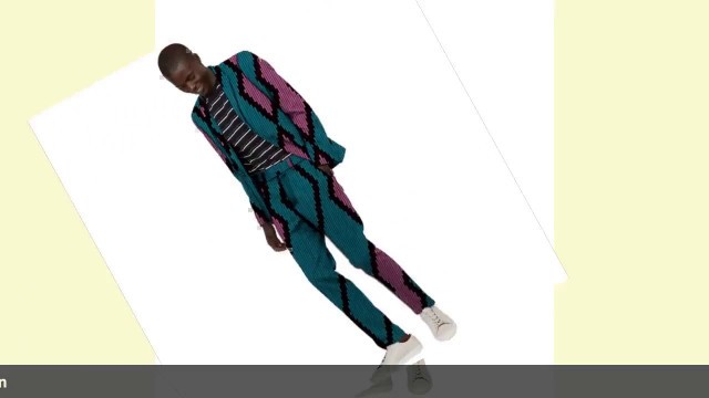 ✓2020 New arrivals African fashion men's suit Ankara print blazers+trou