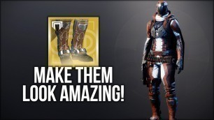 'How To Make The Lucky Pants Exotic Look Amazing! - Destiny 2 Fashion'