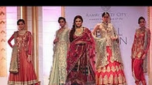 'Models in Traditional Wears at Aamby Valley India Bridal Fashion Week'