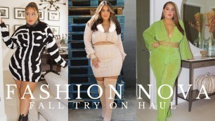 'Fashion Nova Curve Fall Dresses Try On Haul / Top FAVORITES! / Nelly Toledo'